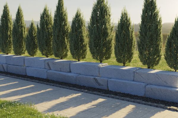 Border Blocks Installation in Columbia