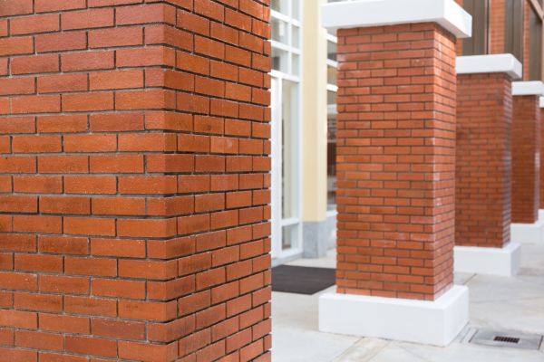 Brick Column Installation in Columbia